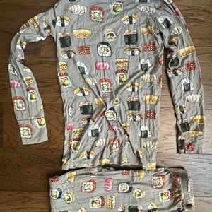 Sushi Print Kids Pajamas 9